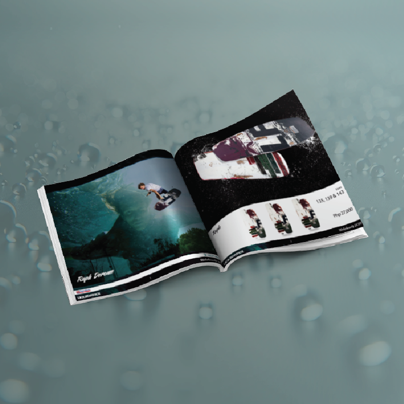 KNSP Design Studio - Republik wakepark print design layout catalog design